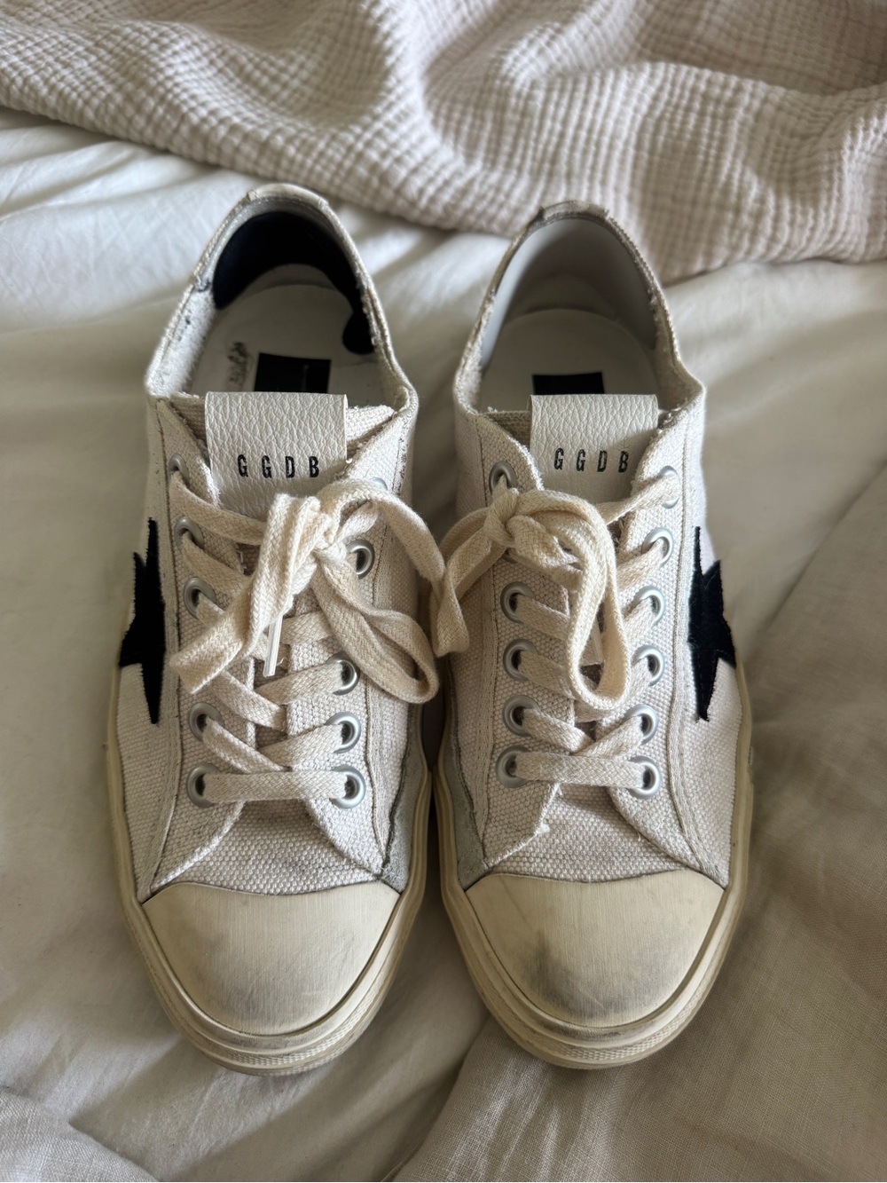 Golden Goose Canvas Sneakers – Size 39 EU - Only used once - Picture 10 of 13